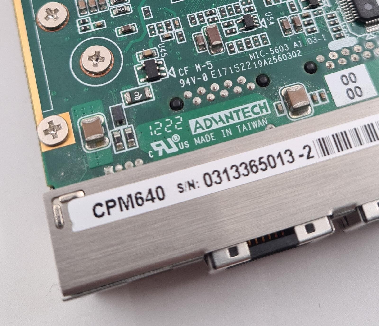 ADVANTECH MIC-5603 19A2560302 19A2560311-01 & CFast daughter board