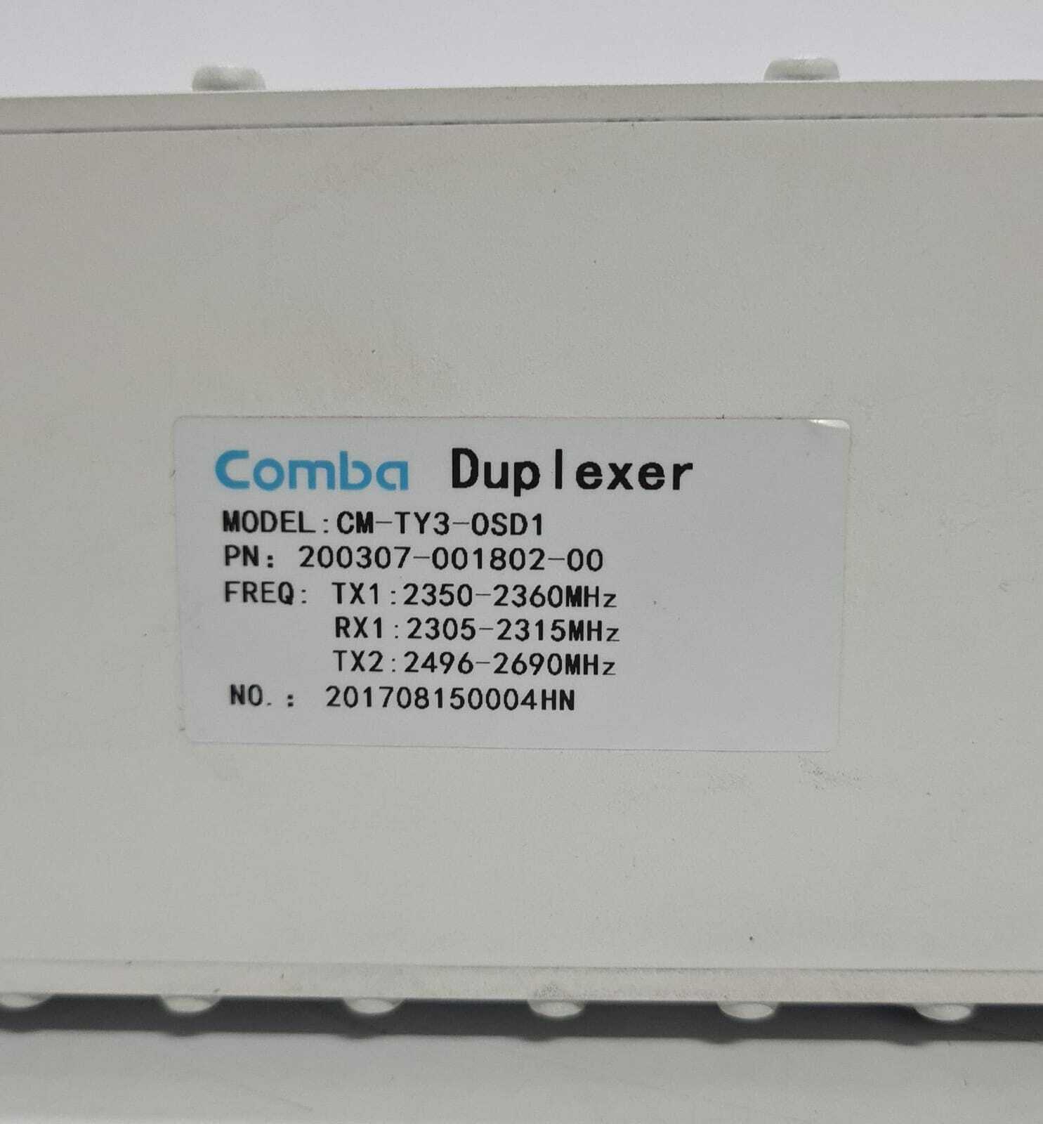 Comba Duplexer CM-TY3-OSD1 200307-001802-00 Bi Directional Amplifier Teardown