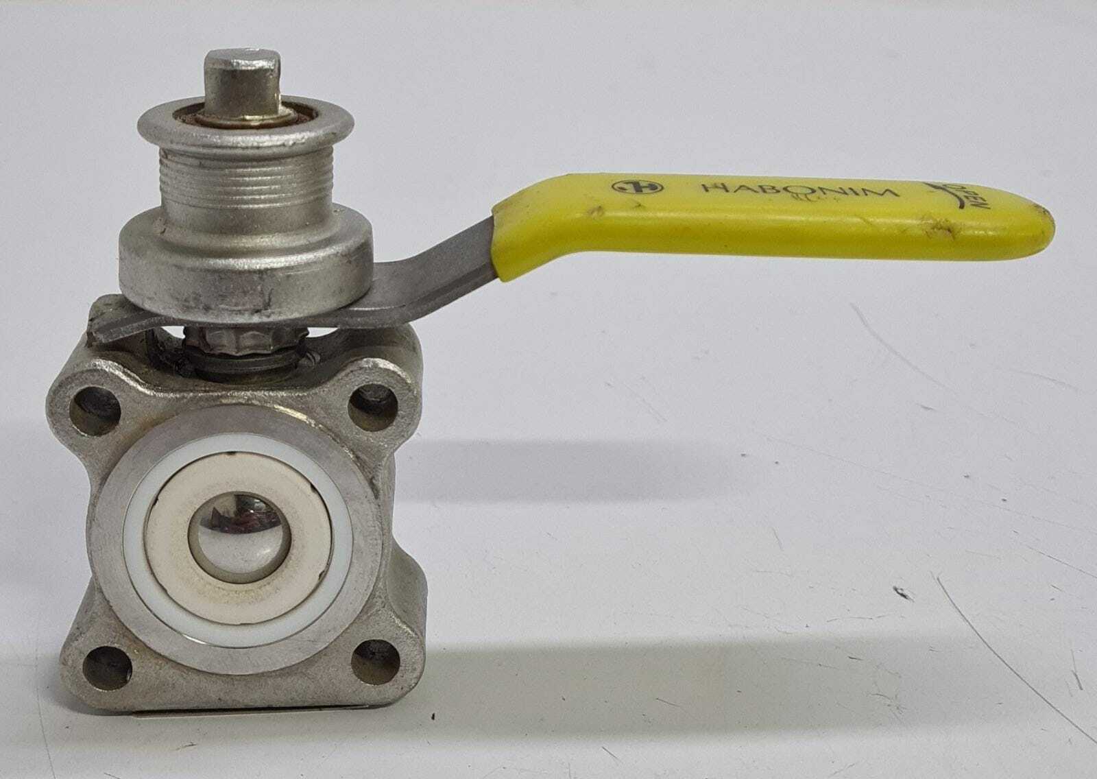 HABONIM Valve CF8M BALL 316 K3896 R PTFE 3/4"