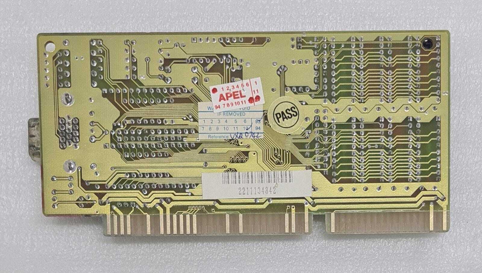 REALTEK RTG3106 VGA ISA 193-1-0492 Graphic Video Card