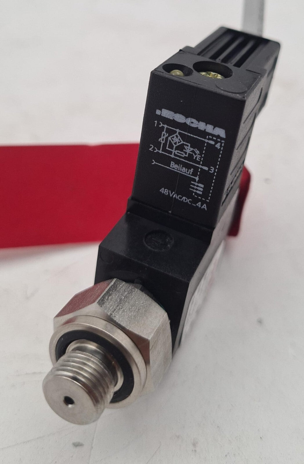 PFEIFFER VACUUM PM Z01 291 B Venting Valve 24V / ESCHA Solenoid