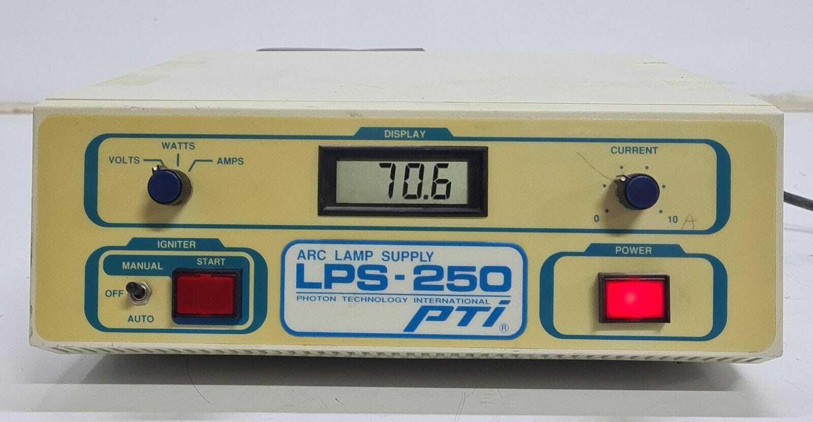 PTI PHOTON LPS-250 ARC LAMP POWER SUPPLY