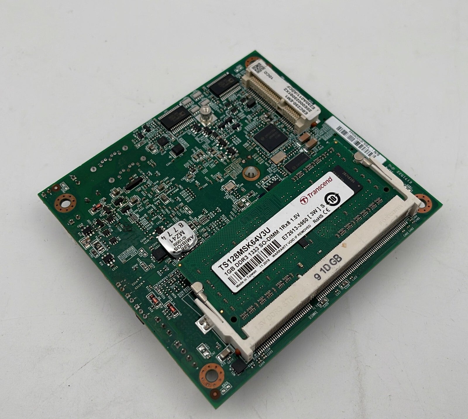 SBS CARD EBC230-EM1 W/ TRANSCEND TS45MD60M2093AN + 1GB DDR3 1333