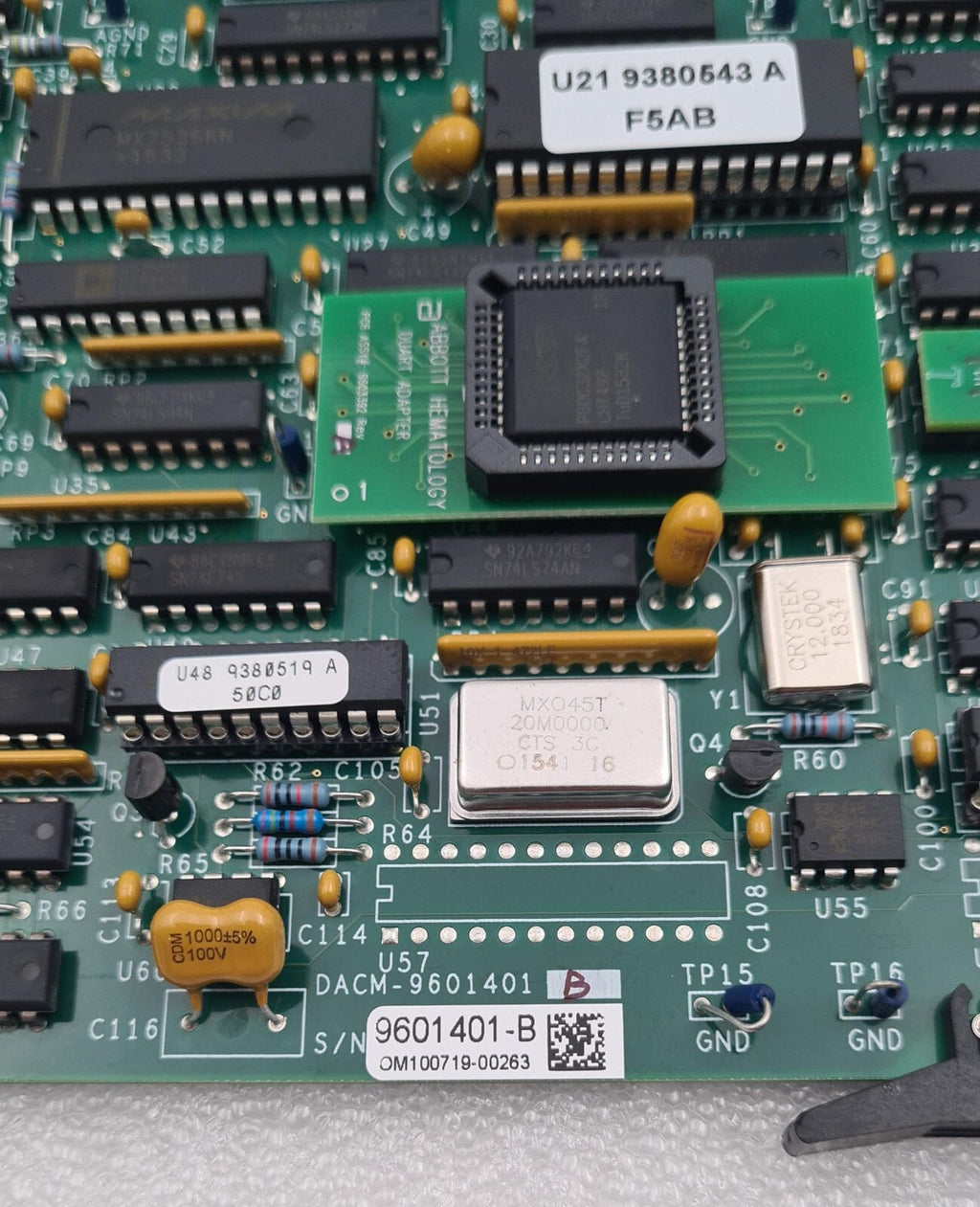 ABBOTT CELL-DYN SYSTEM 9601401-B DACM-9601401 BOARD ASSY