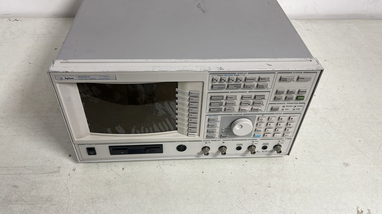 Agilent 89410A Vector Signal Analyzer DC-10 MHz OPT AYA & AY7