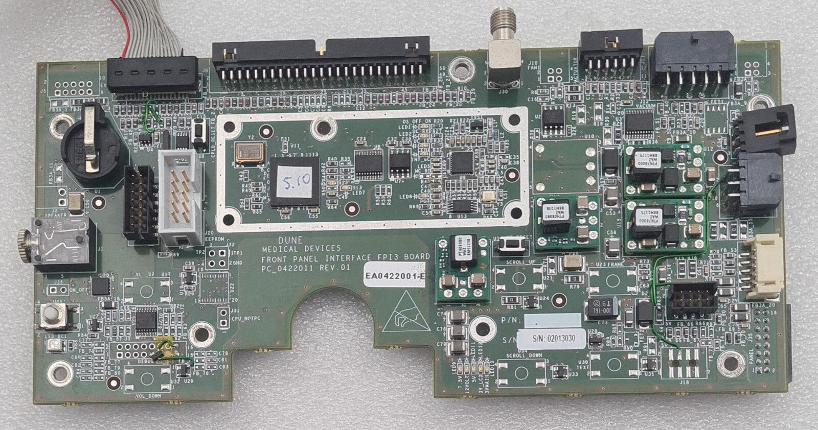 Dune Front Panel Interface FPI3 Board PC_0422011 EA0422001-E for MarginProbe