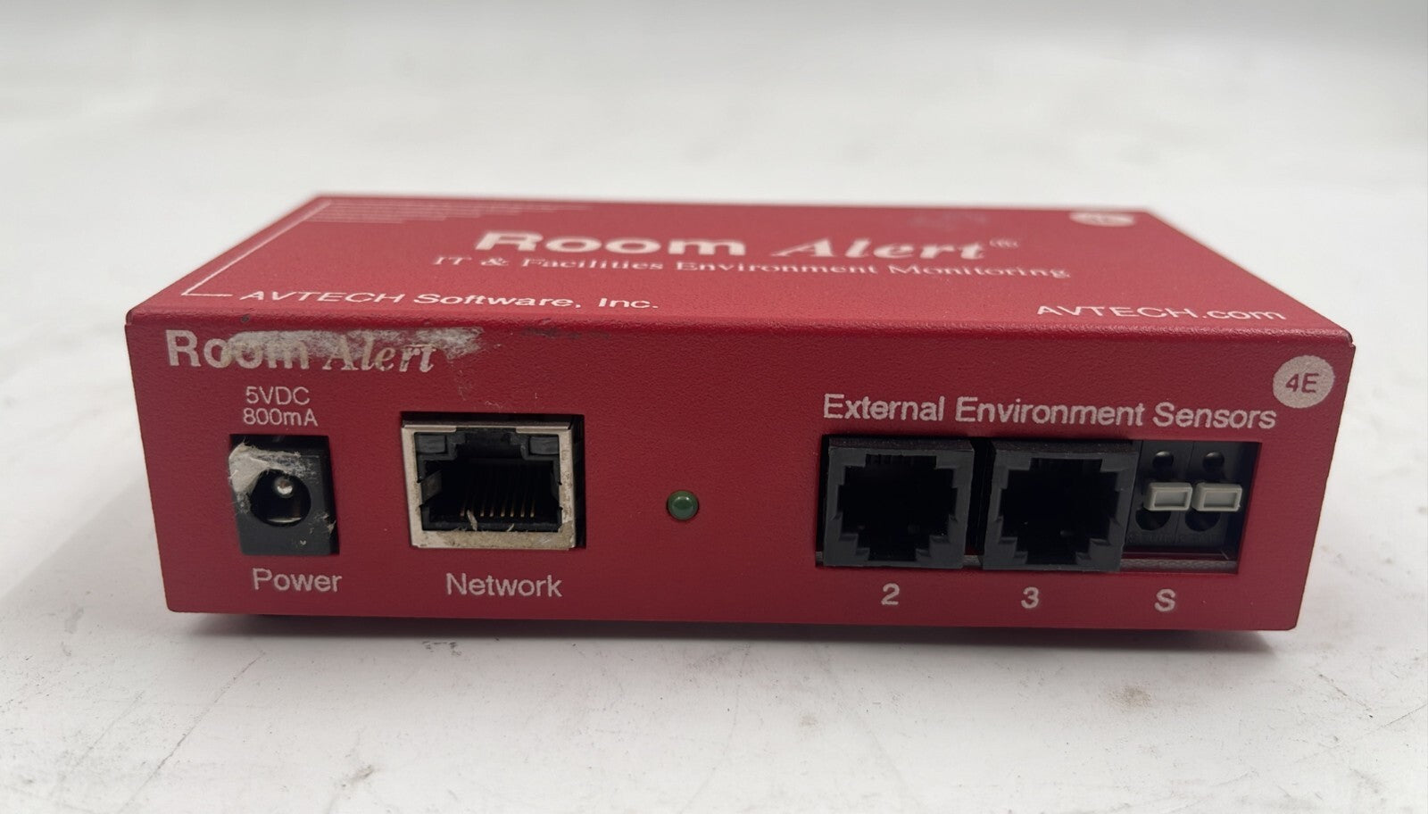 AVTECH Room Alert 4E Environmental Monitor