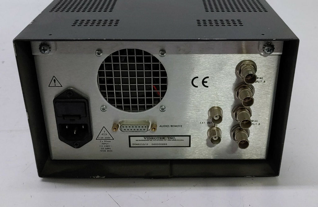 Videotek TVM-821D Combination Waveform Monitor Vectorscope