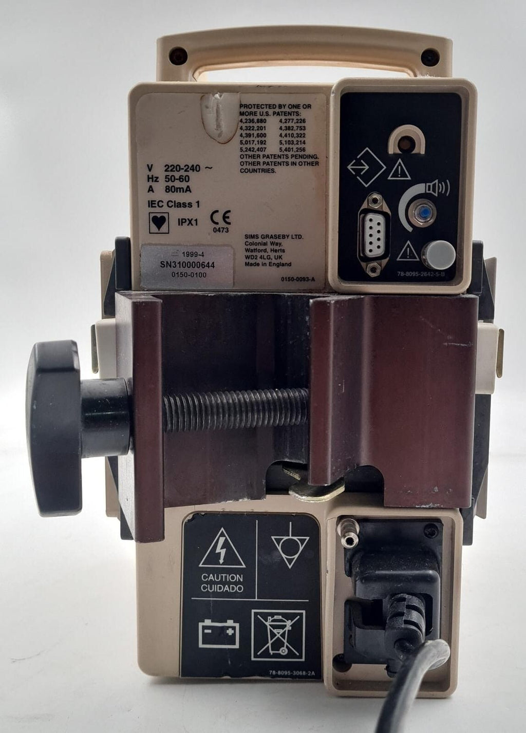 GRASEBY 3100 Modular Infusion Pump 0150-0100