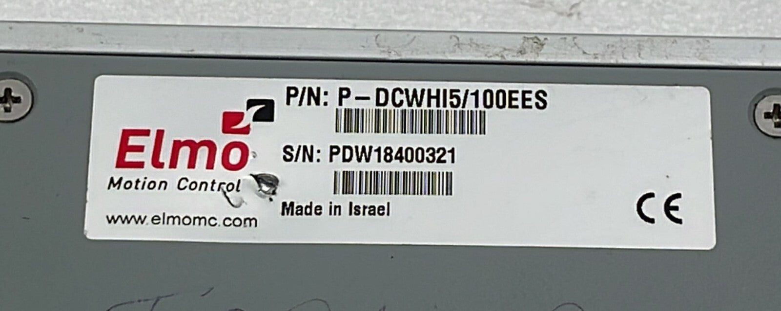 Elmo Motion Control P-DCWHI5/100EES Servo Drive