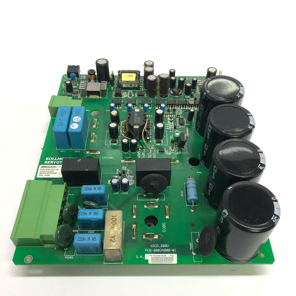 Kollmorgen Servotronix SSCD CD 600 Power PRD-0034100C-06 7SV-0034100-06 Rev B