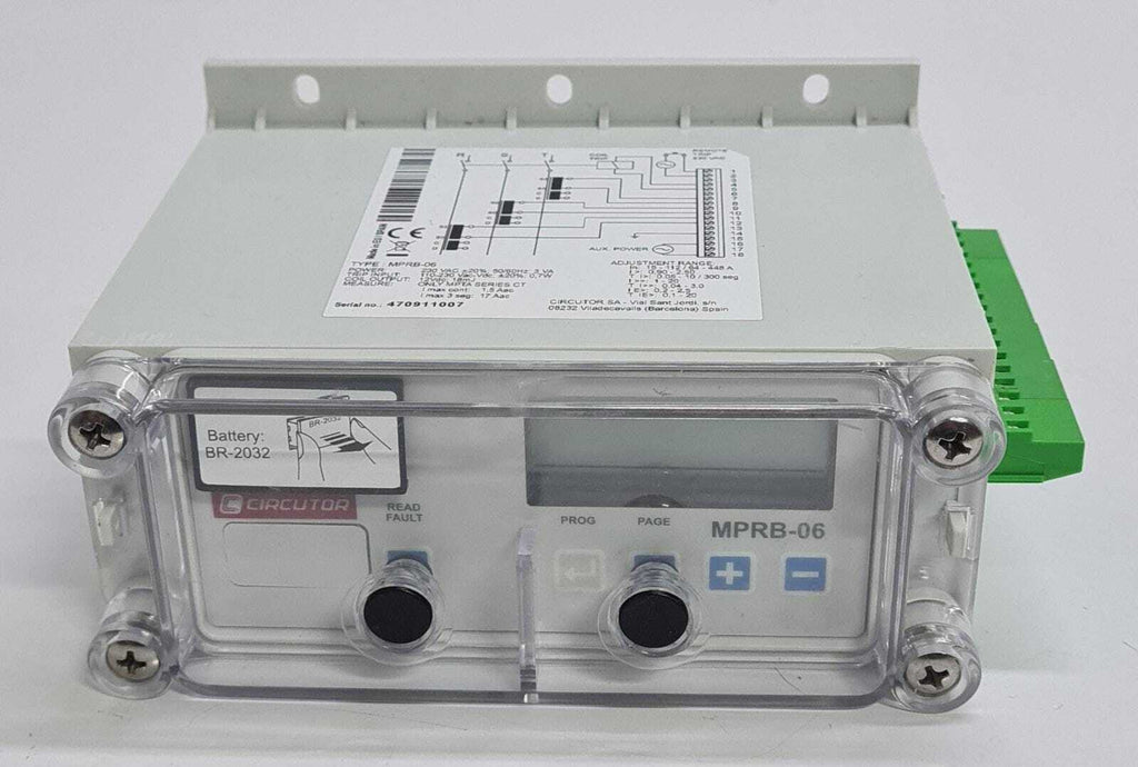 ABB CIRCUTOR MPRB-06 VER 1.8 Protection Relay for V-module