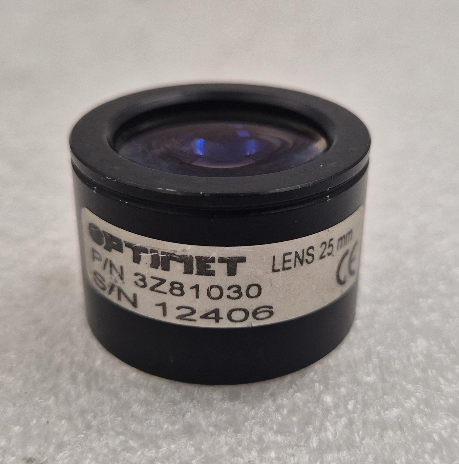 OPTIMET 3Z81030 Interchangeable Objective Lens 25 mm