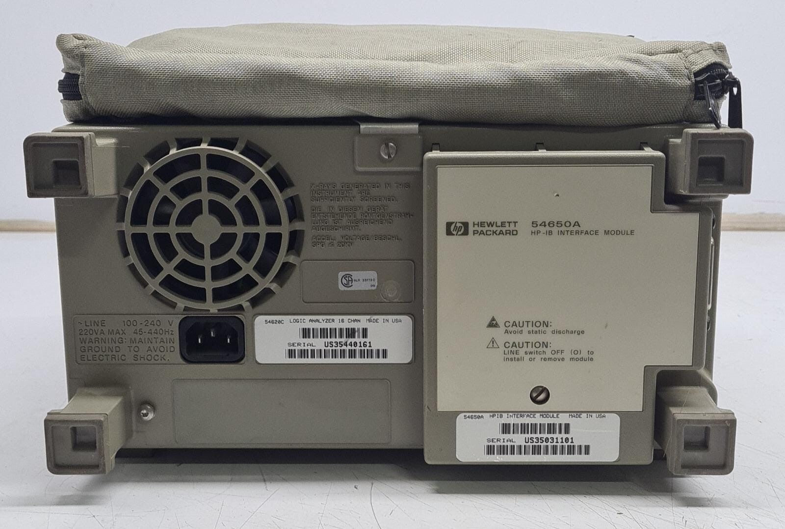 HP Agilent 54620C Logic Analyzer 16-channels 500MSa/s W/ 54650A **AS-IS