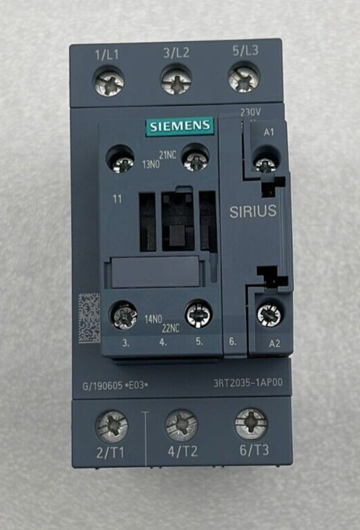 SIEMENS SIRIUS 3RT2035-1AP00 Relay Contactor 230V 50Hz