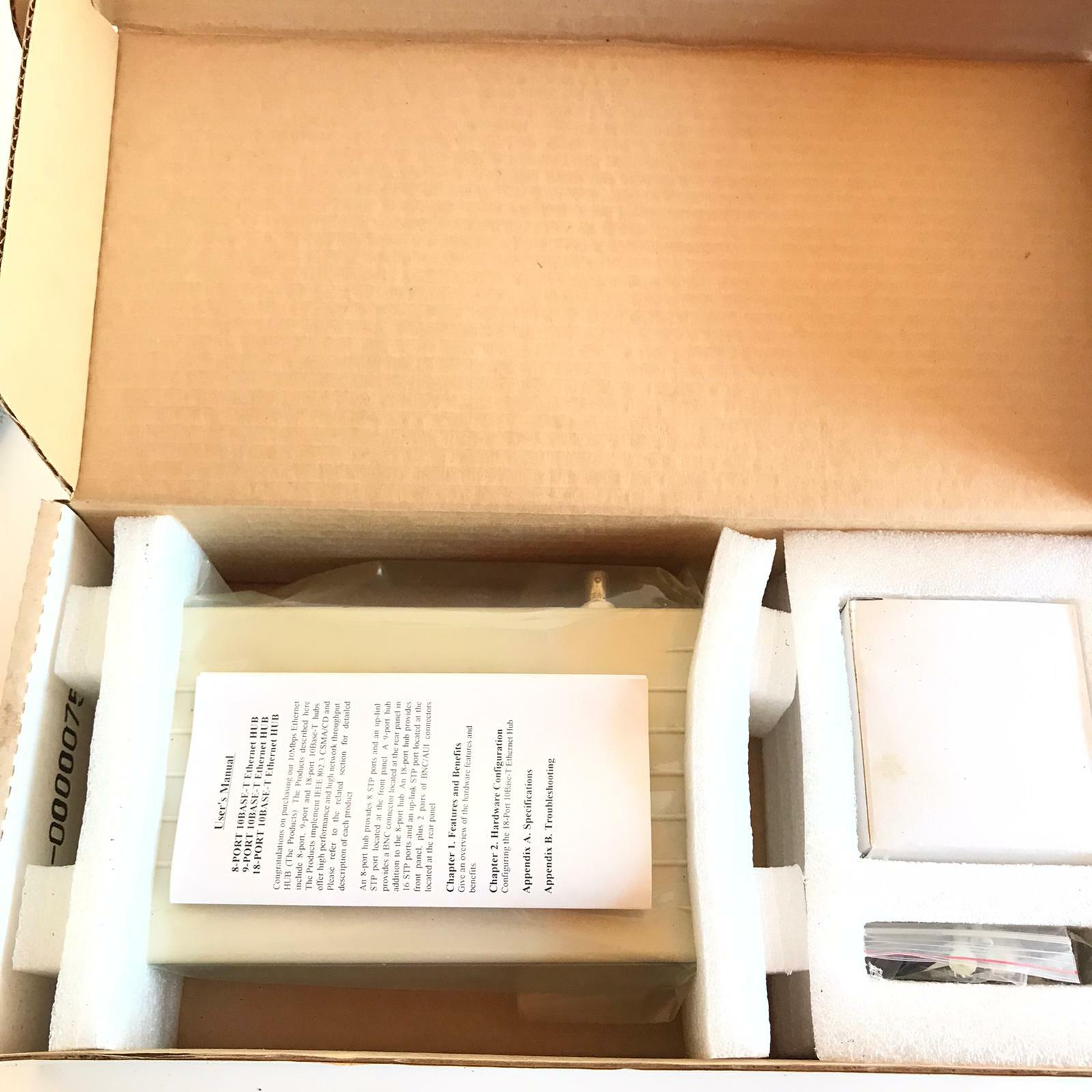 Edimax Technology Er 5390S 9 Port 10base T Ethernet Network Hub 10 Mbps