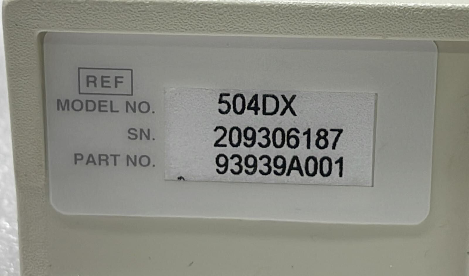 CSI Criticare Systems 504DX Digital Oximeter Monitor W/ 934-10DN Finger Sensor