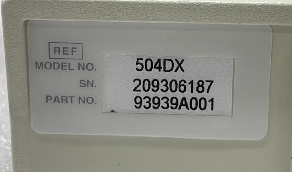 CSI Criticare Systems 504DX Digital Oximeter Monitor W/ 934-10DN Finger Sensor