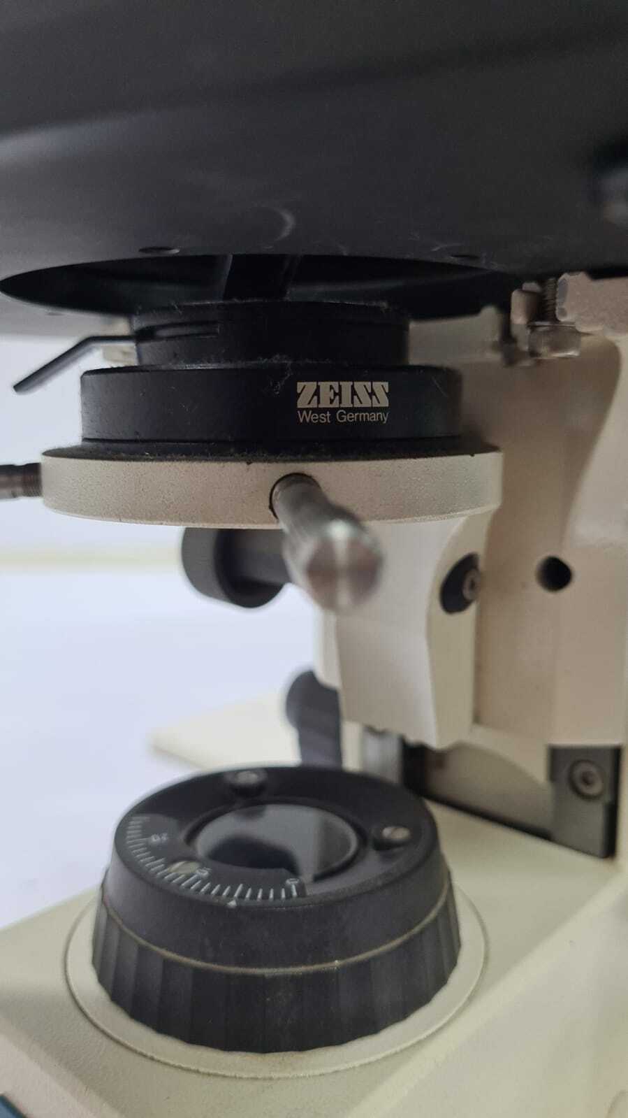Carl Zeiss Axioskop EL-Einsatz 45 14 85 Laboratory Microscope