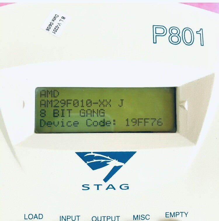 STAG Programmer P801 High Speed EPROM Gang Multi Socket Chip Production G882