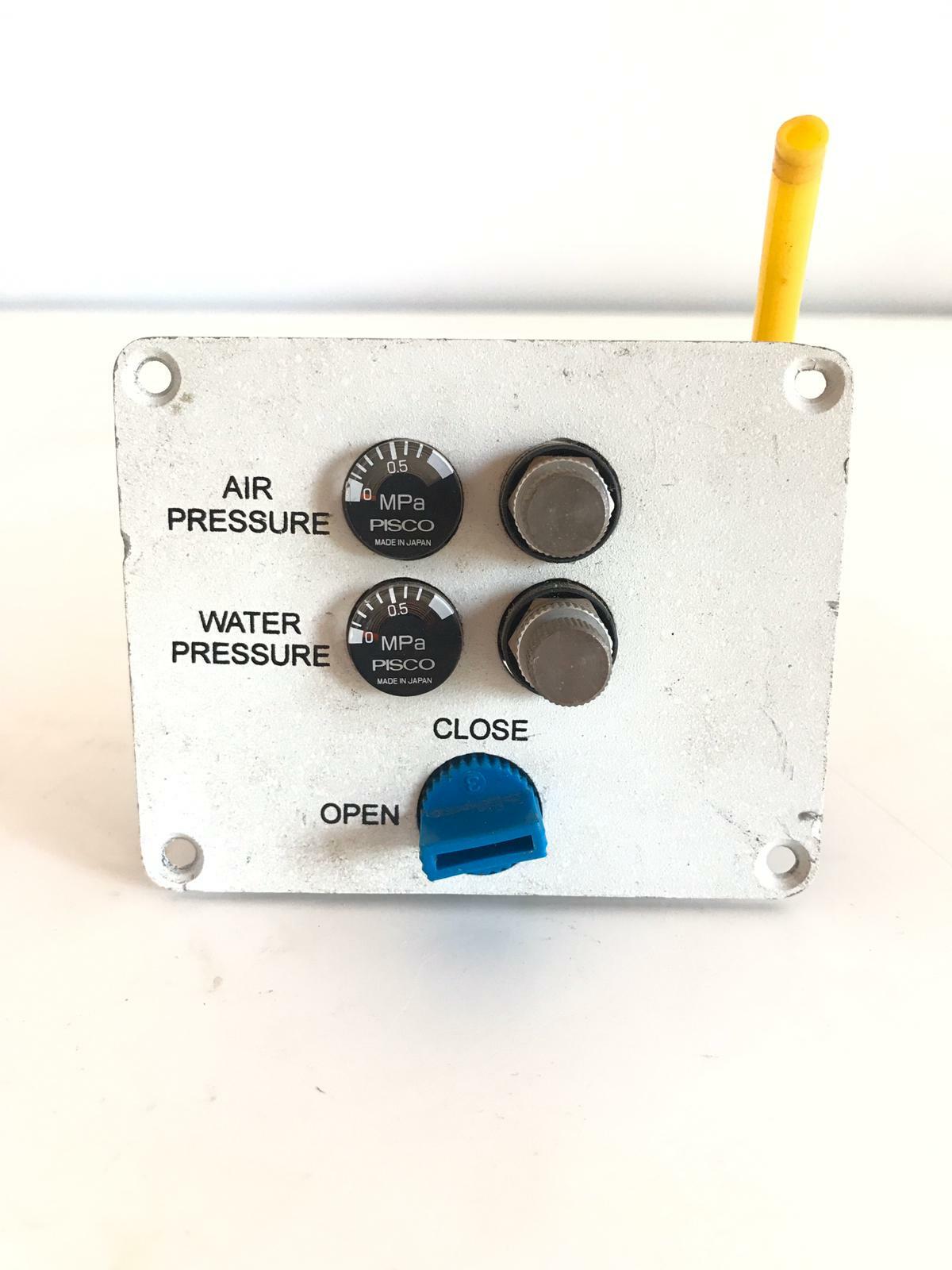Pisco regulator panel 3 valve Air pressure Water pressure Open/Close Mode