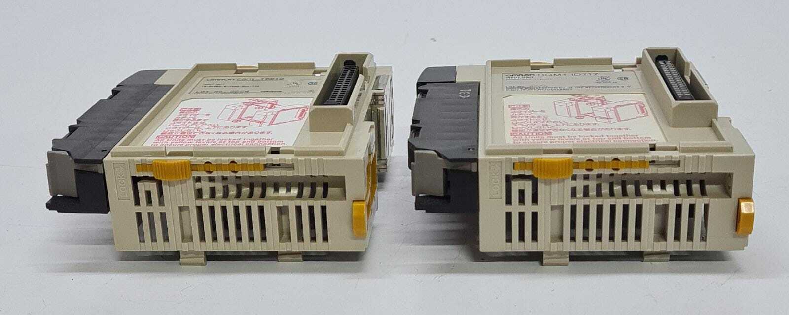 [LOT OF 2] Omron ID212 CQM1-ID212 Output Unit Module