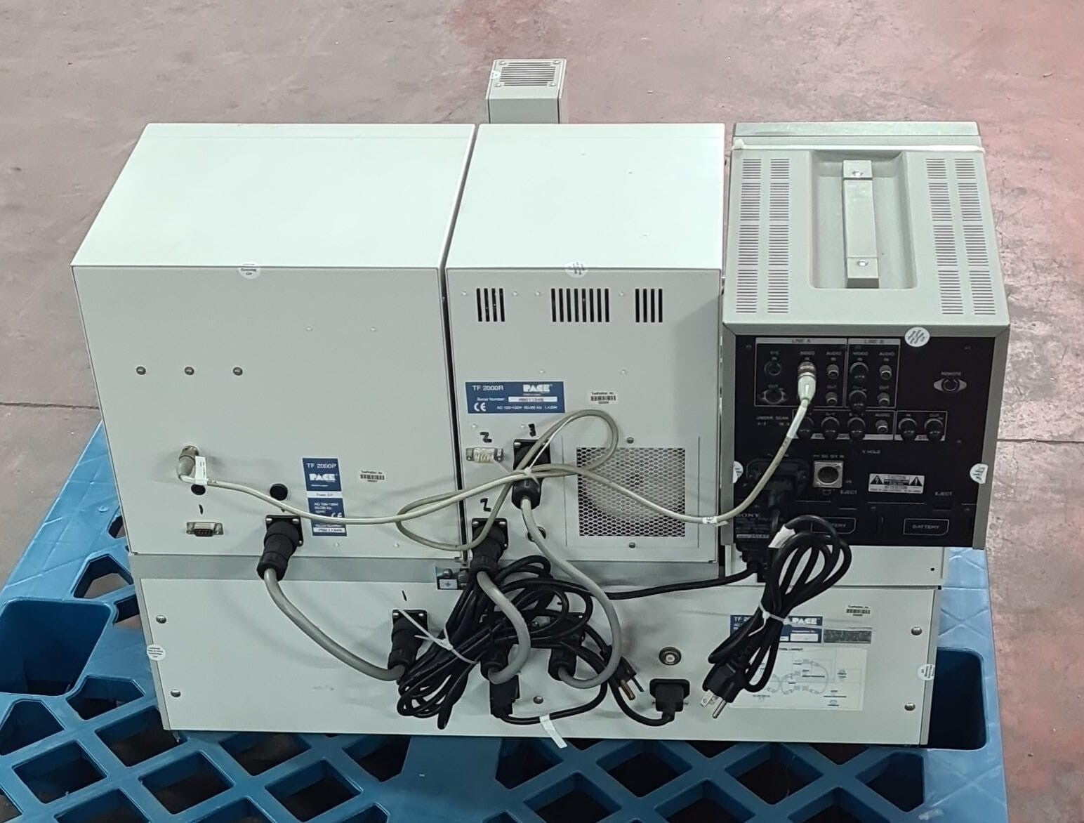 PACE ThermoFlo TF-2000 2000B 2000R 2000P BGA / CSP Rework System SONY PVM-8041Q