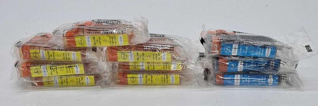 ORINK Ink Cartridge for Canon Printer 3x Cyan OR-CCLI526C 7x Yellow OR-CCLI526Y
