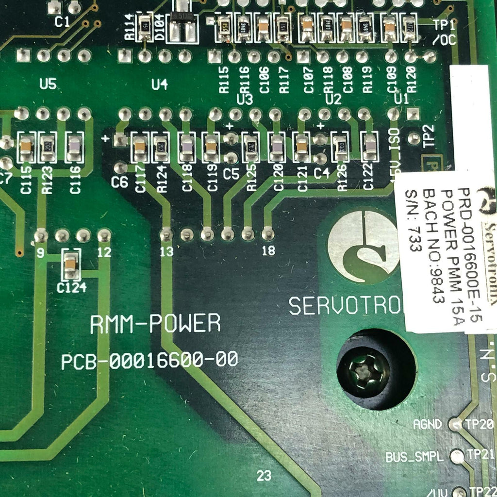 Kollmorgen / Servotronix PRD-MZ16600E-15 15A RMM - Power board
