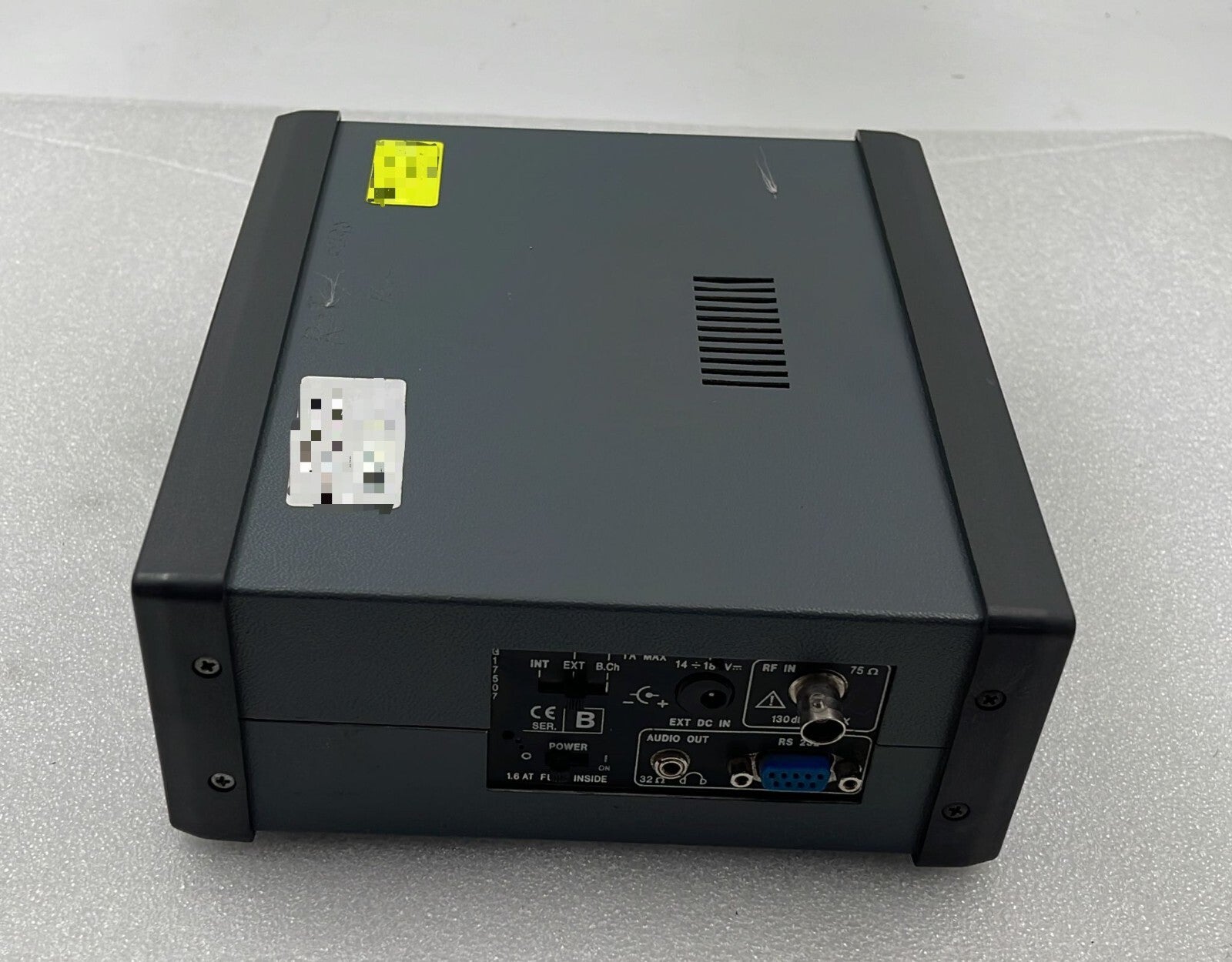 UNAOHM EP 298 CATV TV DIGITAL ANALOG ANALYSER 45-900 MHz DVB W/ CASE **AS IS