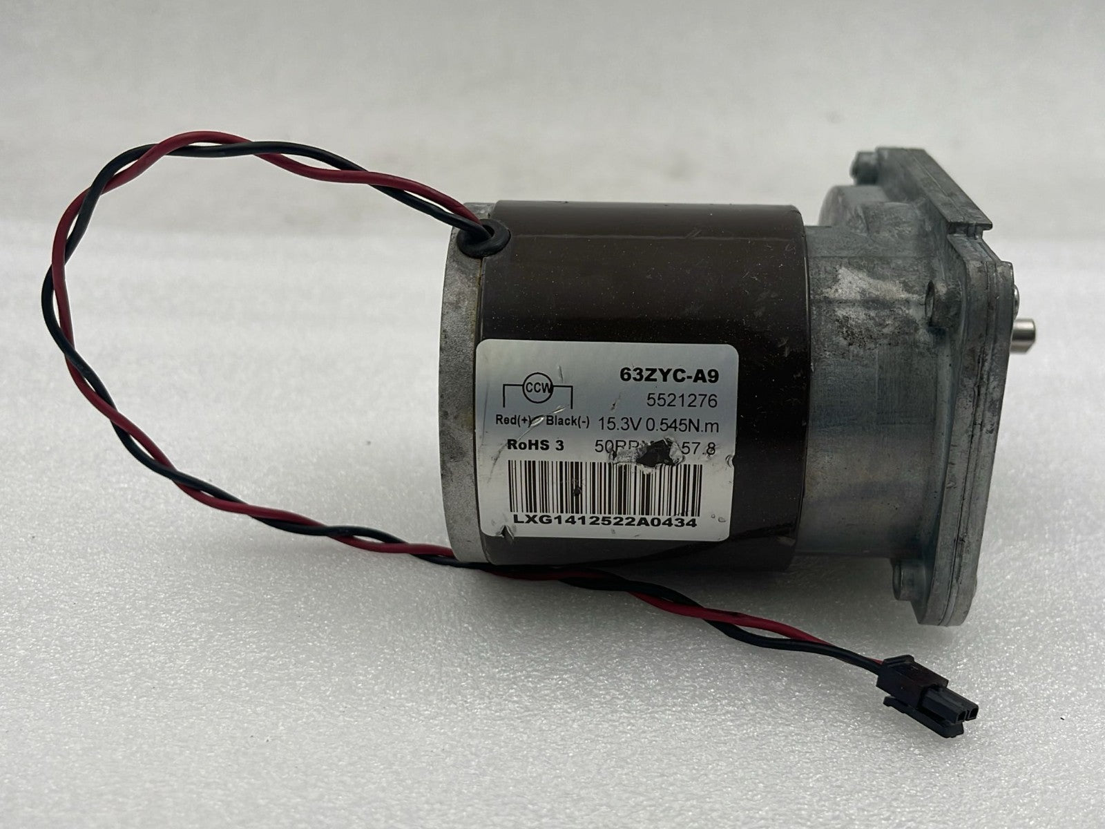 *TESTED* Maytronics Pump Motor 5521276 63ZYC-A9 15.3VDC for Dolphin Pool Robot
