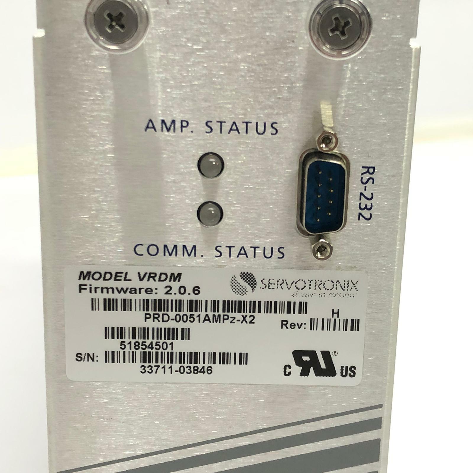Servotronix VRDM Amplifier PRD-0051AMPz-X2 51854501