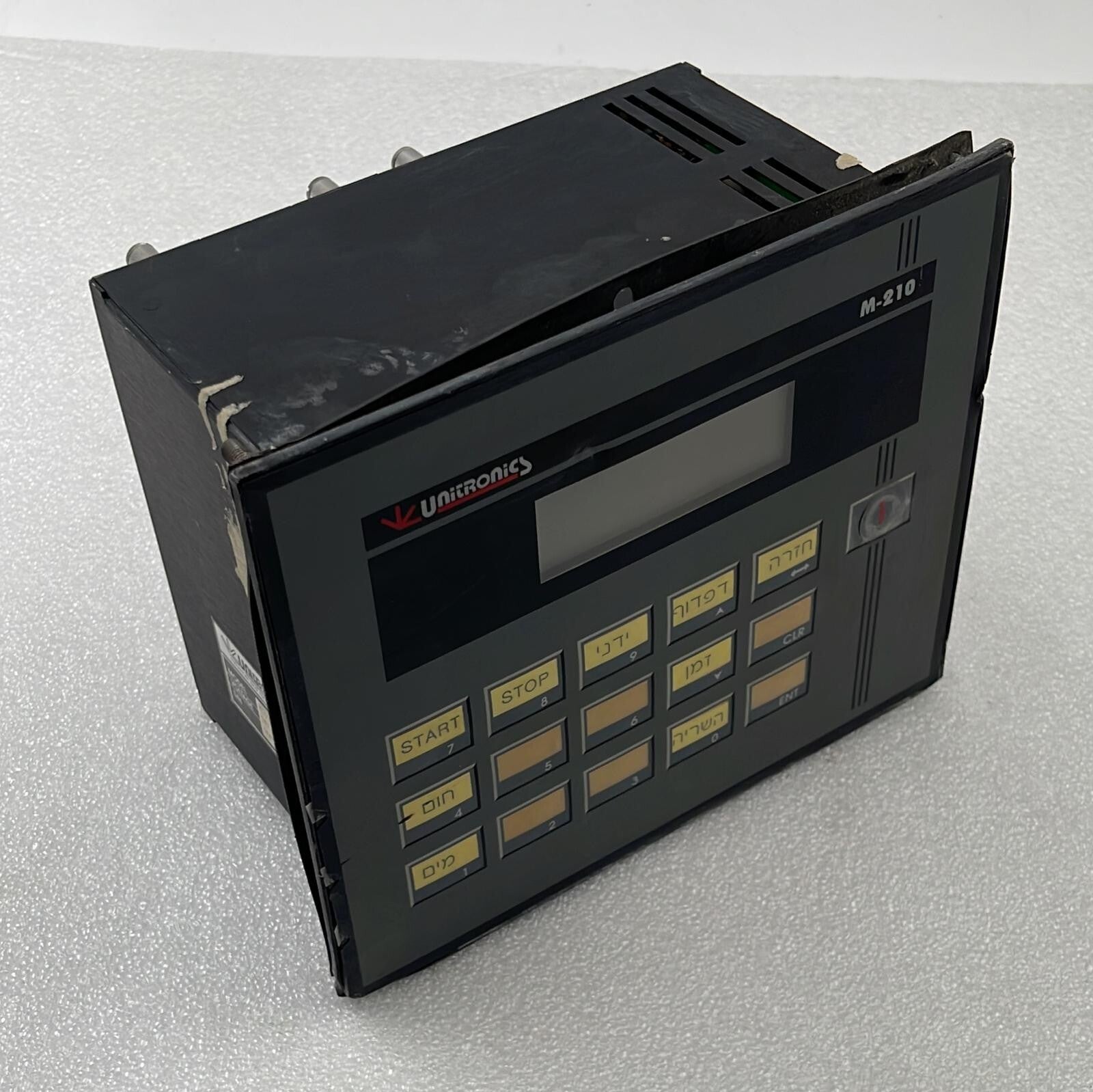 Unitronics M-210 Integrated PLC & Operating Pael M210-12-B1H **AS IS