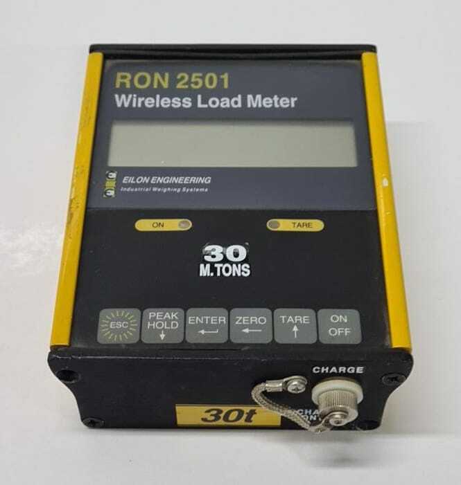 EILON RON 2501 Wireless Load Meter 30 M. TONS 30t Electronic Dynamometer