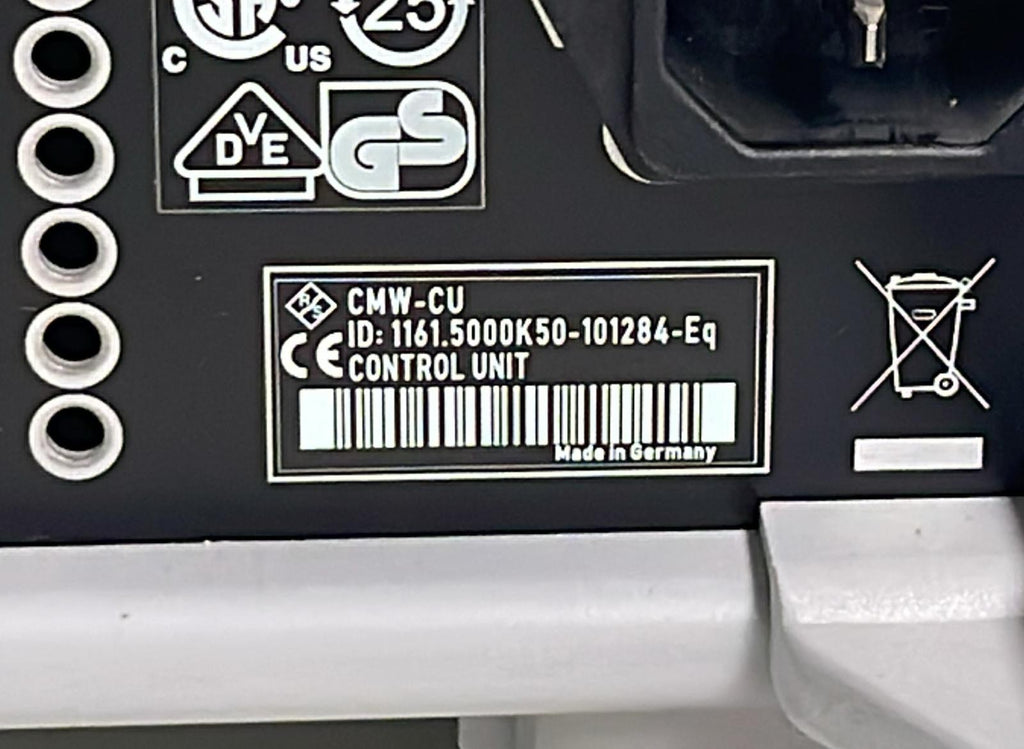 Rohde & Schwarz CMW-CU Control Unit 1161.5000K50