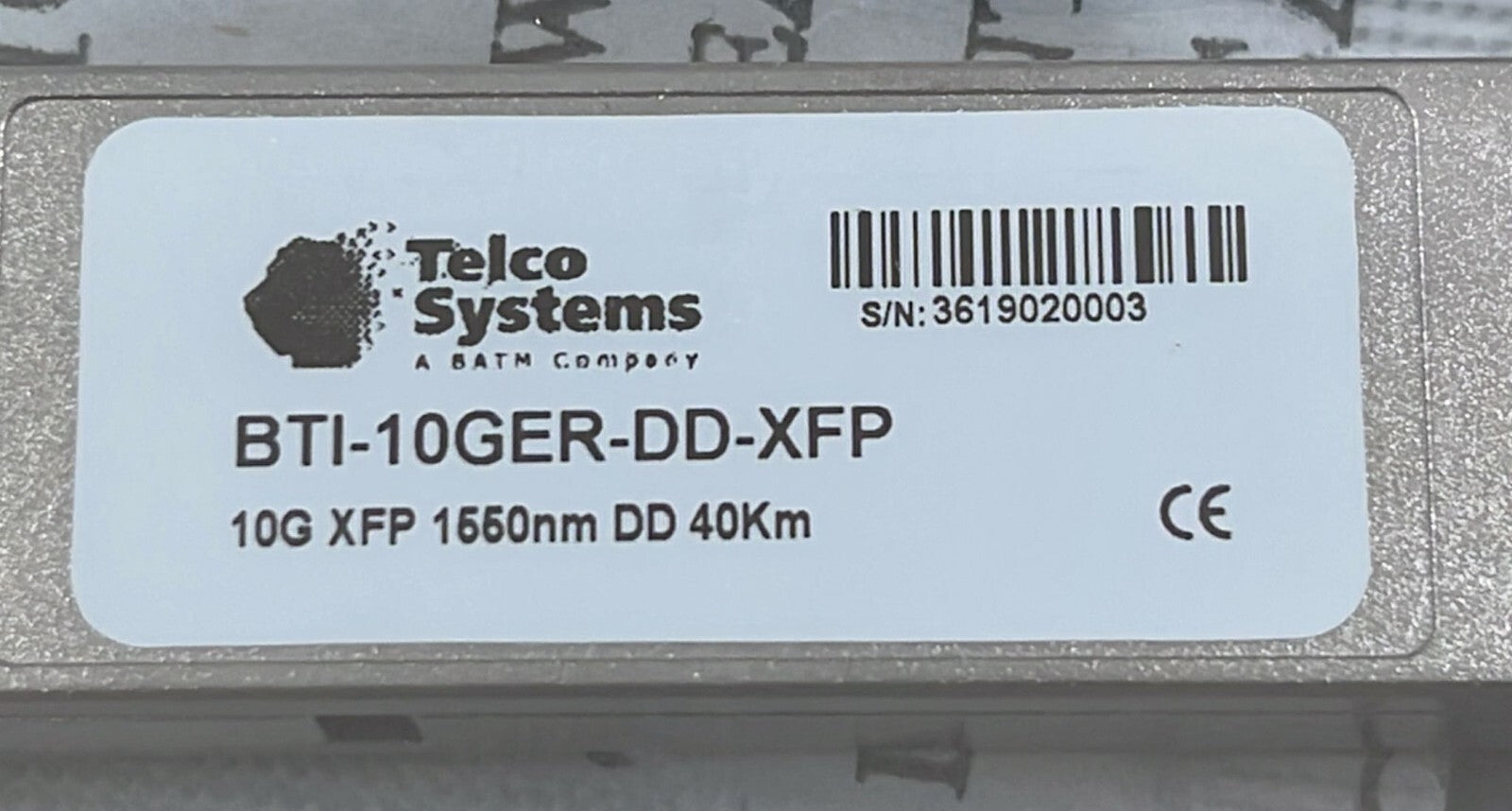 TELCO System BTI-10GER-DD-XFP 10G XFP 1550nm DD 40Km