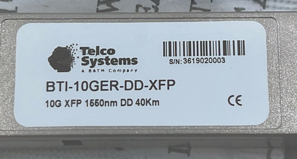 TELCO System BTI-10GER-DD-XFP 10G XFP 1550nm DD 40Km