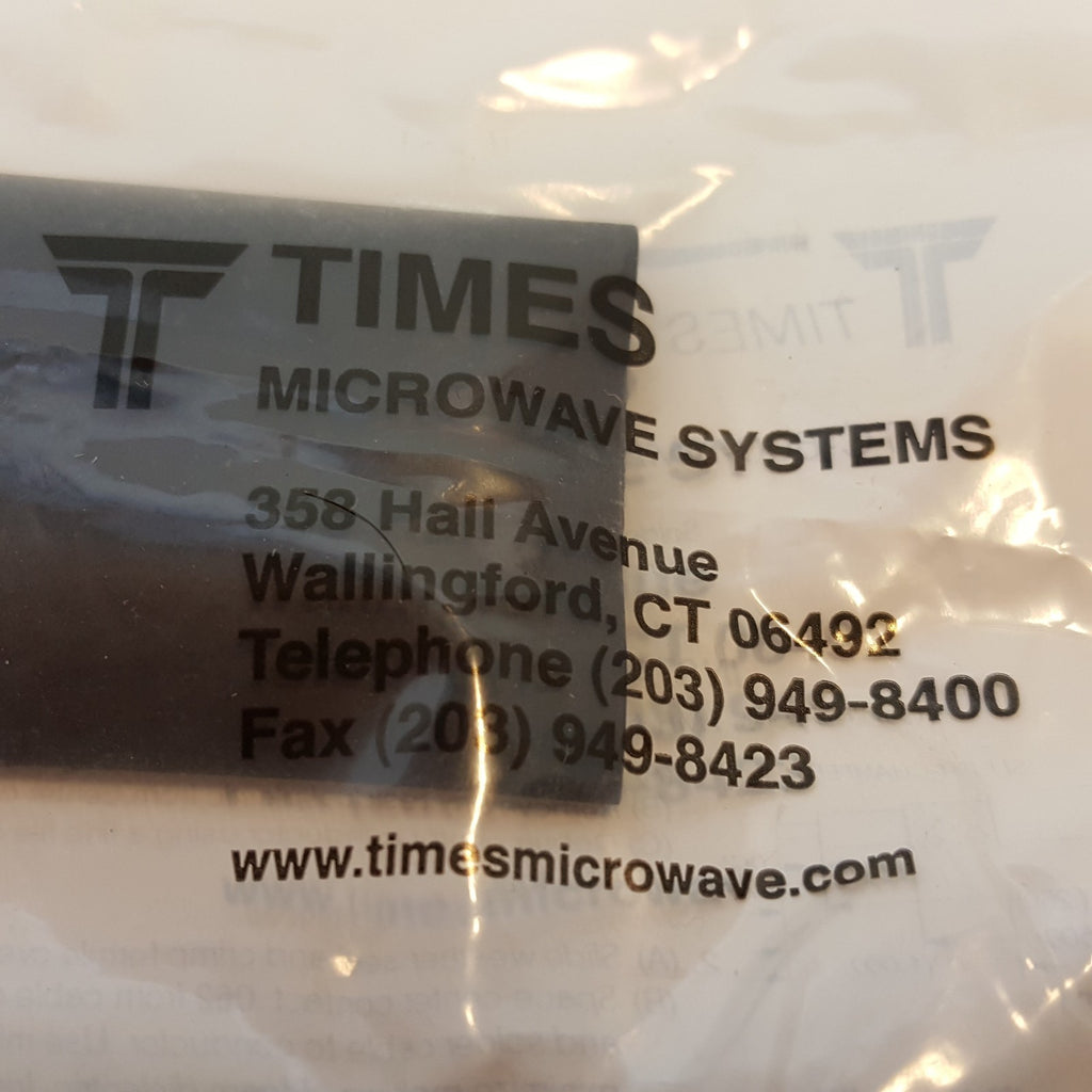 [LOT 11 PCS] Times Microwave TC-600-NMH-D N-Male Plug 3190-208