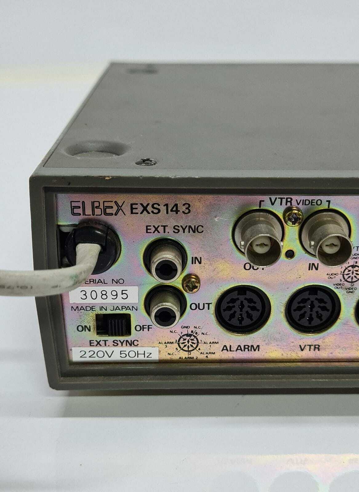 Elbex Switcher EXS143 CCTV Video Control Vga Security Controller