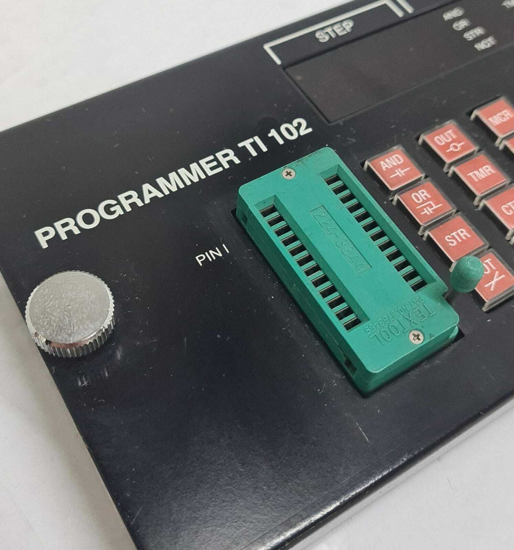 Texas Instruments PROGRAMMER TI 102 Programmable Controller 100-3102