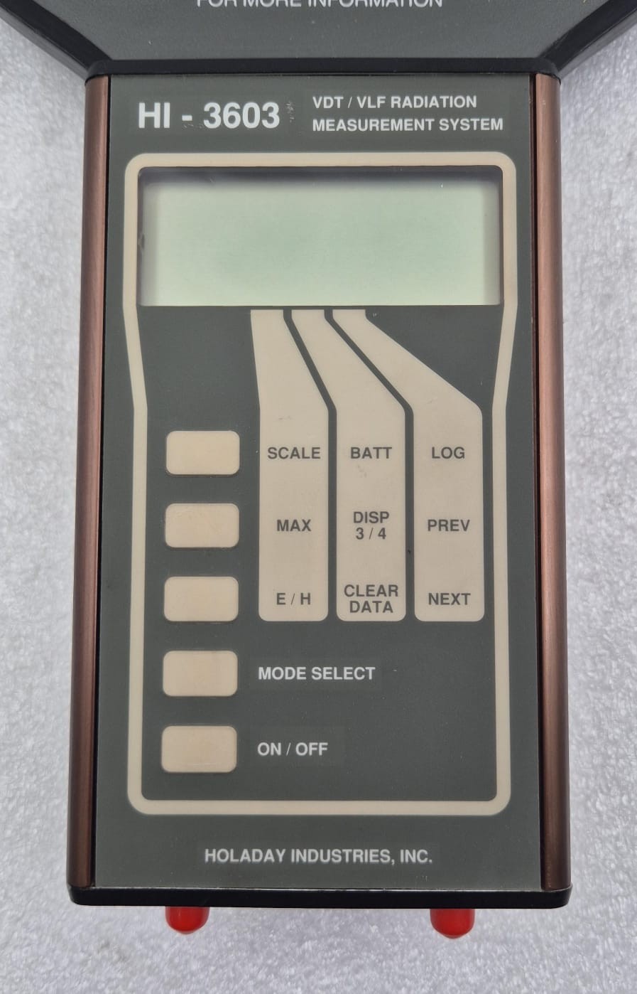 Holaday Industries HI-3603 VDT/VLF Radiation Measurement System **AS-IS**