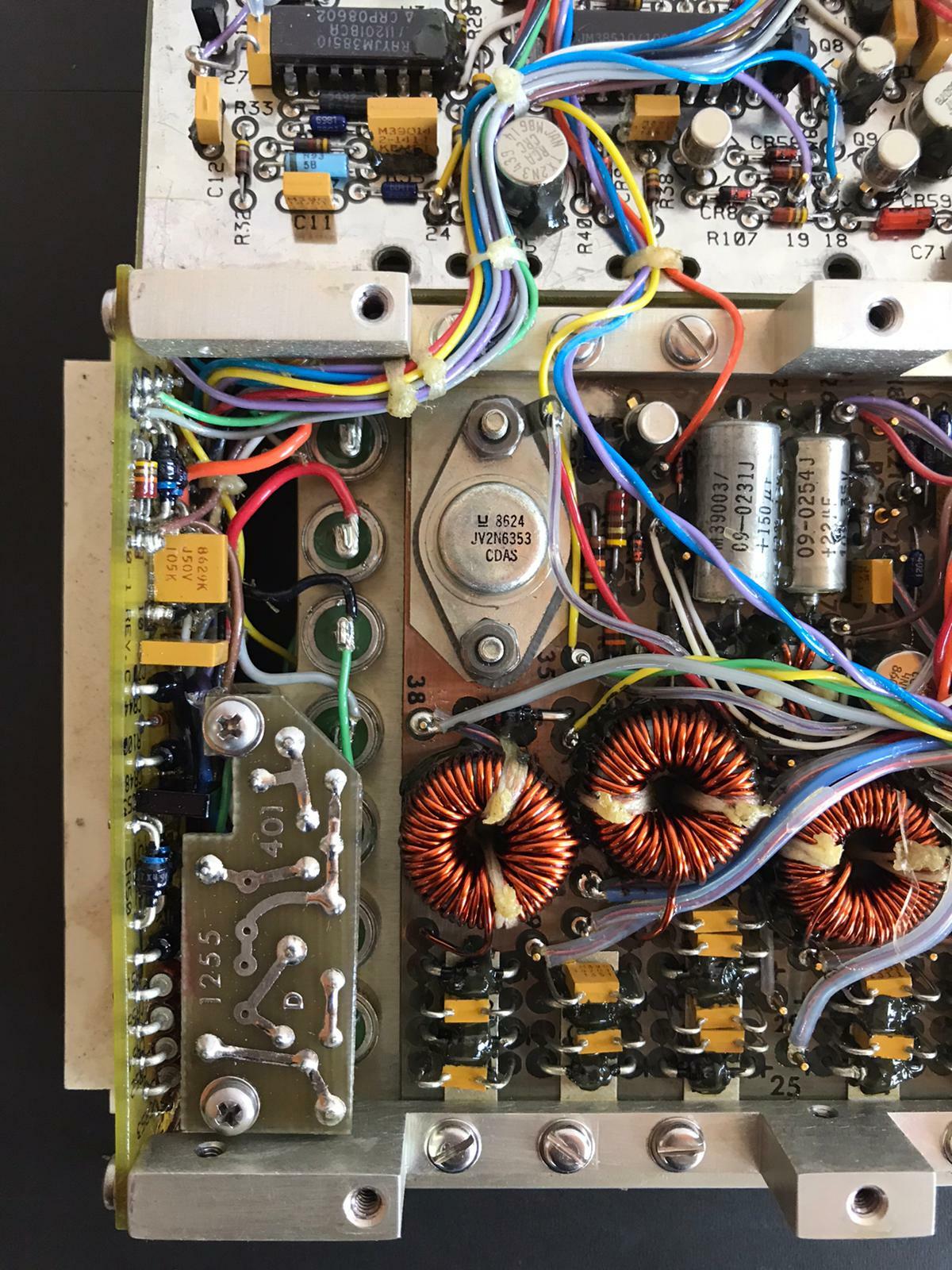 F16 Aircraft Chip Recovery 2N6766 Vishay Sprague M39006/22-0560 M39006/22-0620H