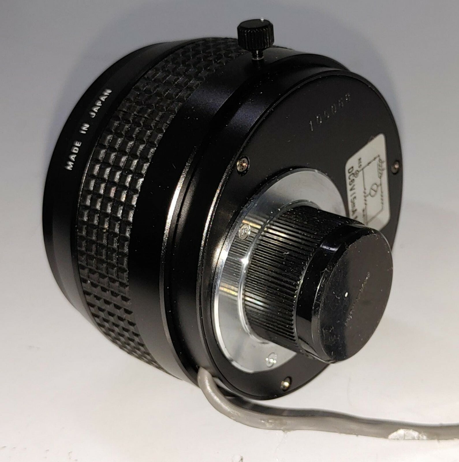 COSMICAR TV LENS EE 16mm 1:1.4DC6V (6mA MAX.) C1614E 16mmF1.4 CCTV CAMERA LENS