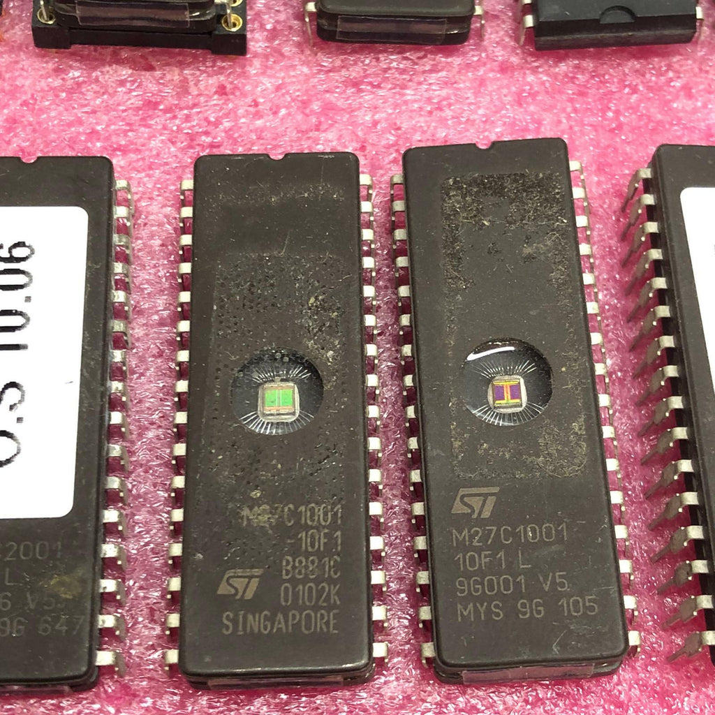[12 Pcs] Genuine ST Microelectronics M27C1001-10F1L EPROM M27C100110F1L
