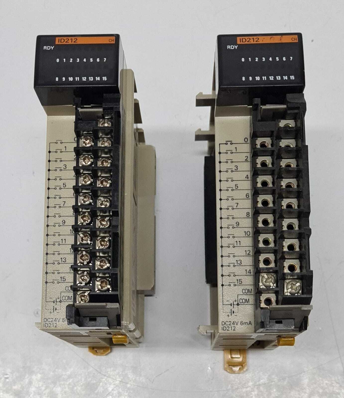 [LOT OF 2] Omron ID212 CQM1-ID212 Output Unit Module