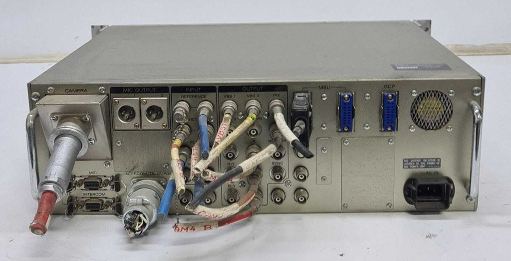 Sony CCU-370P Camera Control Unit W/ DM AT VA Control Boards