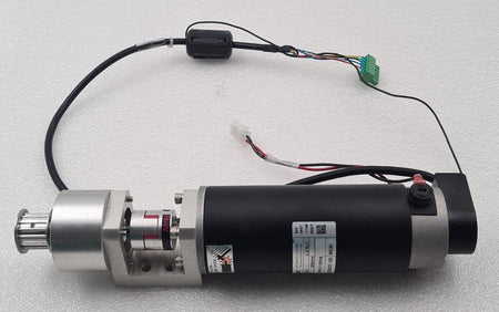 Leadshine DCM50207D-1000 MS30 DC servo motor 0.35Nm 2900RPM with encoder and pulley assembly