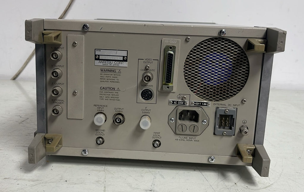Anritsu MS2601A Spectrum Analyzer 100Hz - 2.2GHz