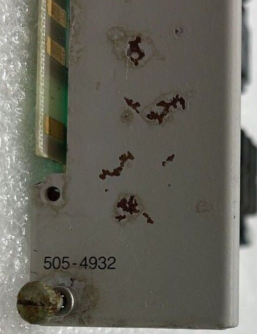 SIEMENS BOARD 505-4932 RELAY OUTPUT **AS IS