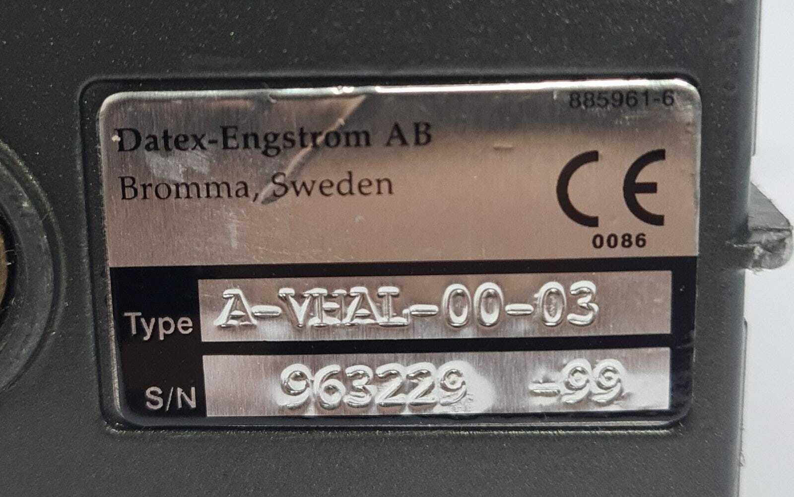 GE Datex Engstrom Aladin Halothane Vaporizer A-VHAL-00-03